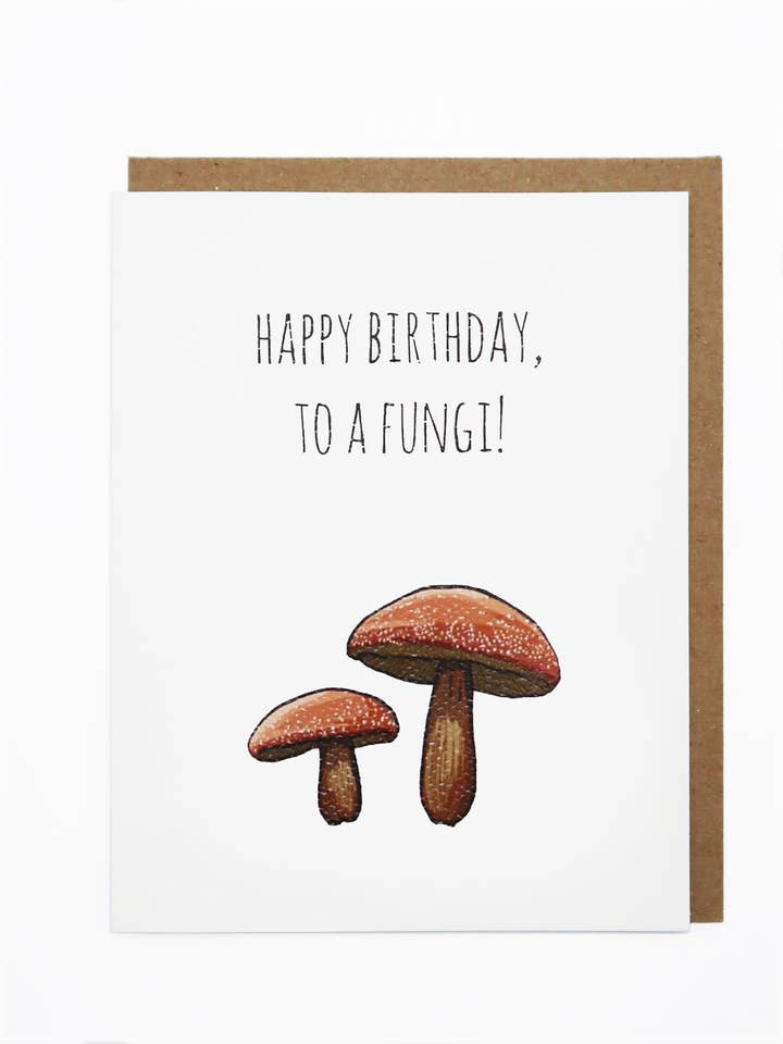 Fungi Birthday for wholesale by Noted By Copine
