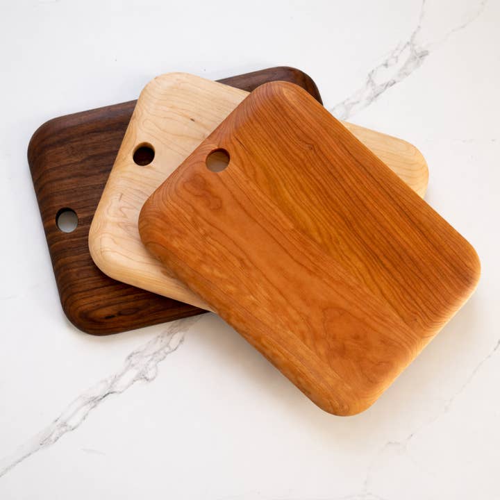 Daily Board – Plain | Solid Maple, Walnut, or Cherry Cutting for wholesale by KHEM Studios