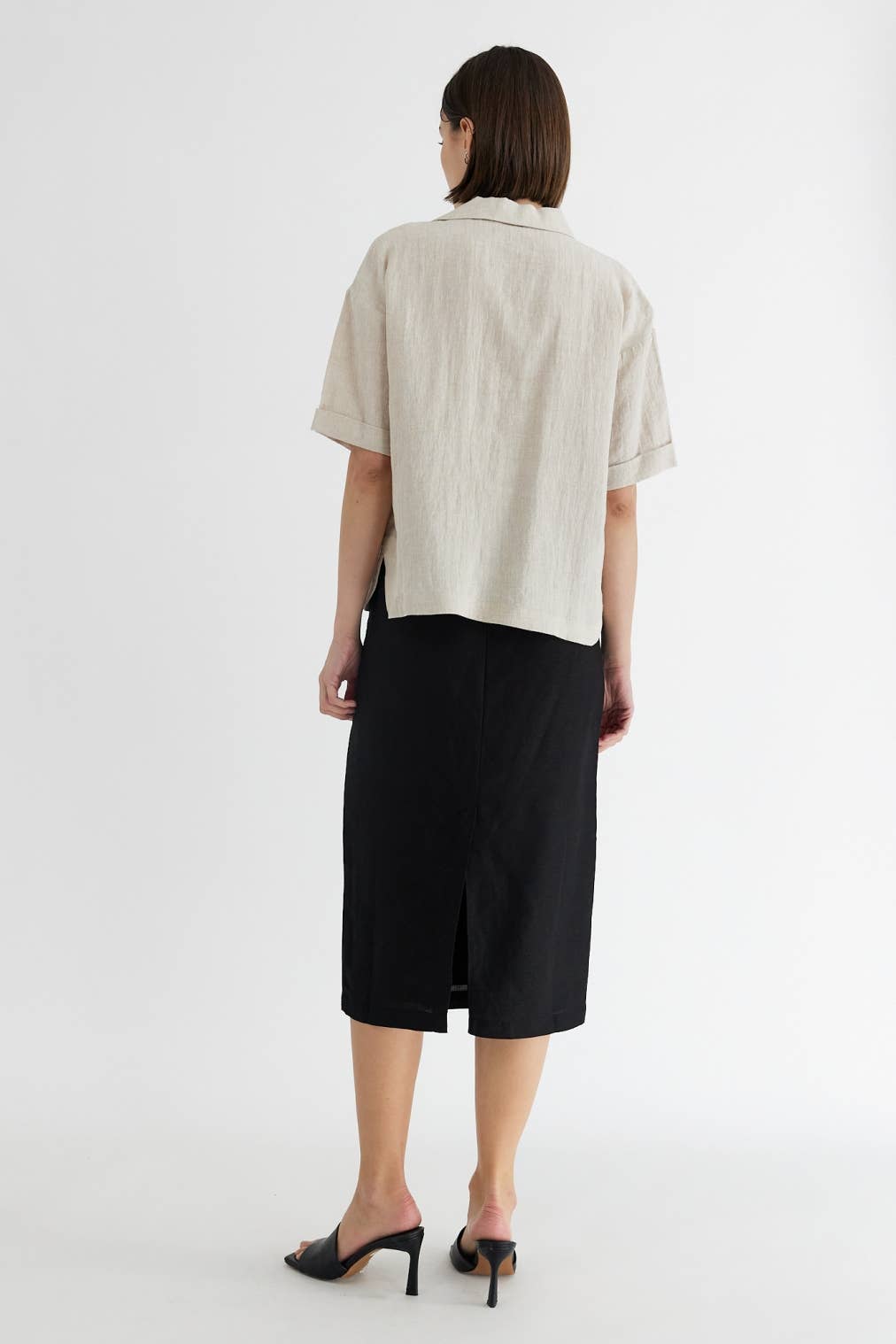 MOD REF - Wholesale Button Down Shirt - Women's - The Cal Top17