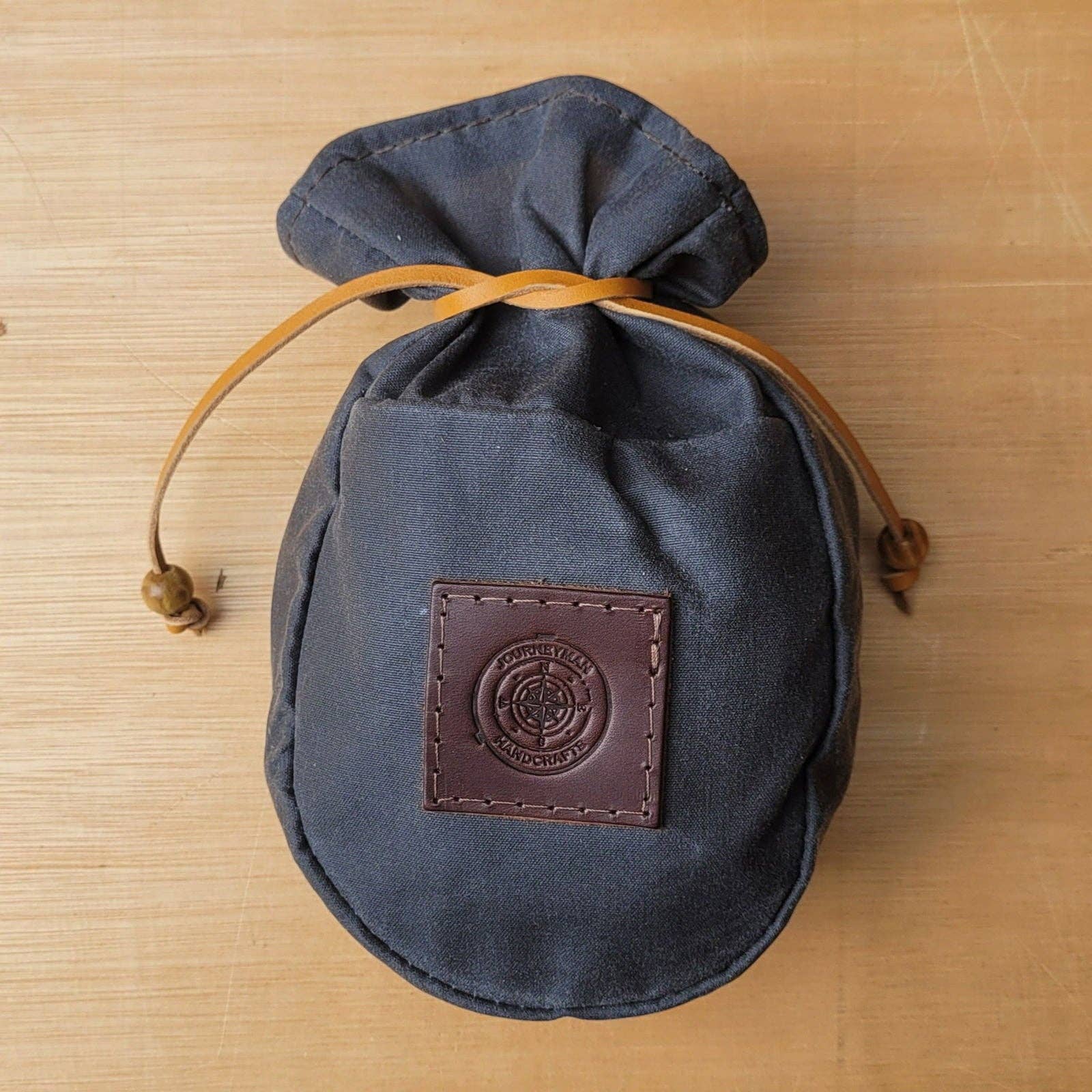 Journeyman Handcraft – Engroshandel Posetaske – unisex – Vokslærred Kaffepose12