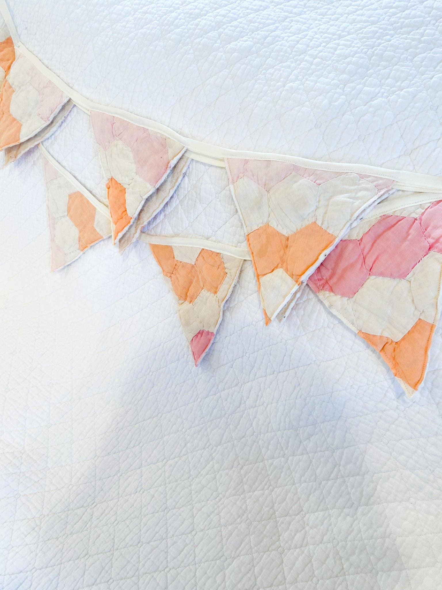 Dellwood Designs - Wholesale Bunting/Garland - Vintage Quilt Flag Garland - Assorted Quilts7