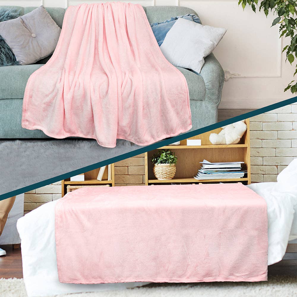 Pavilia - Wholesale Throw Blanket - Classic Fleece Throw Blanket72