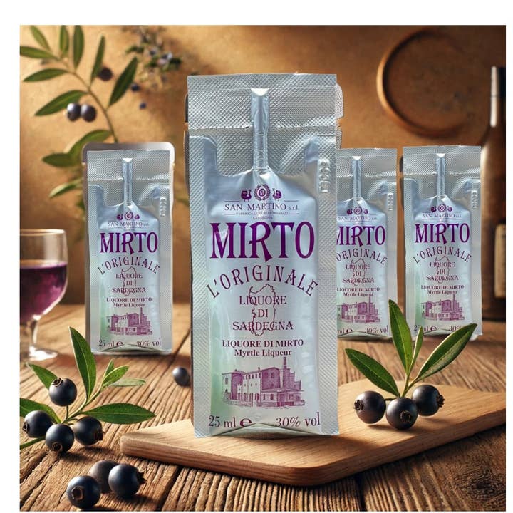San Martino Liquori – wholesale Likör – Mirto på språng engångsdos 2,5 cl 30%0