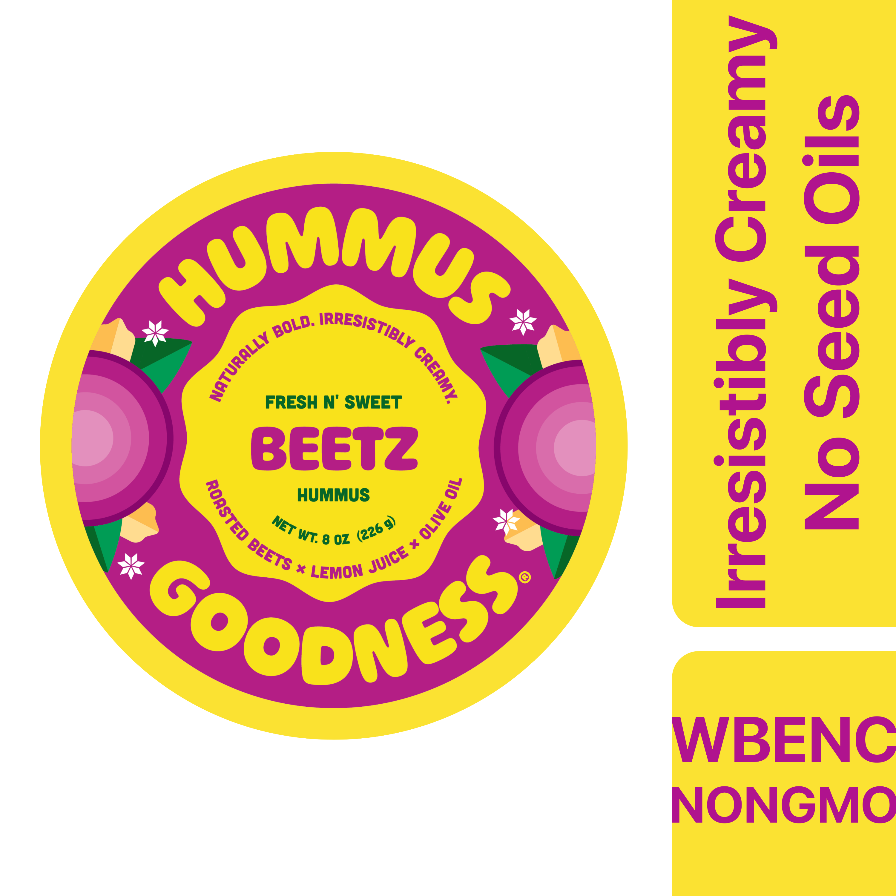 Hummus Goodness - Wholesale Dip - BEETZ HUMMUS 3