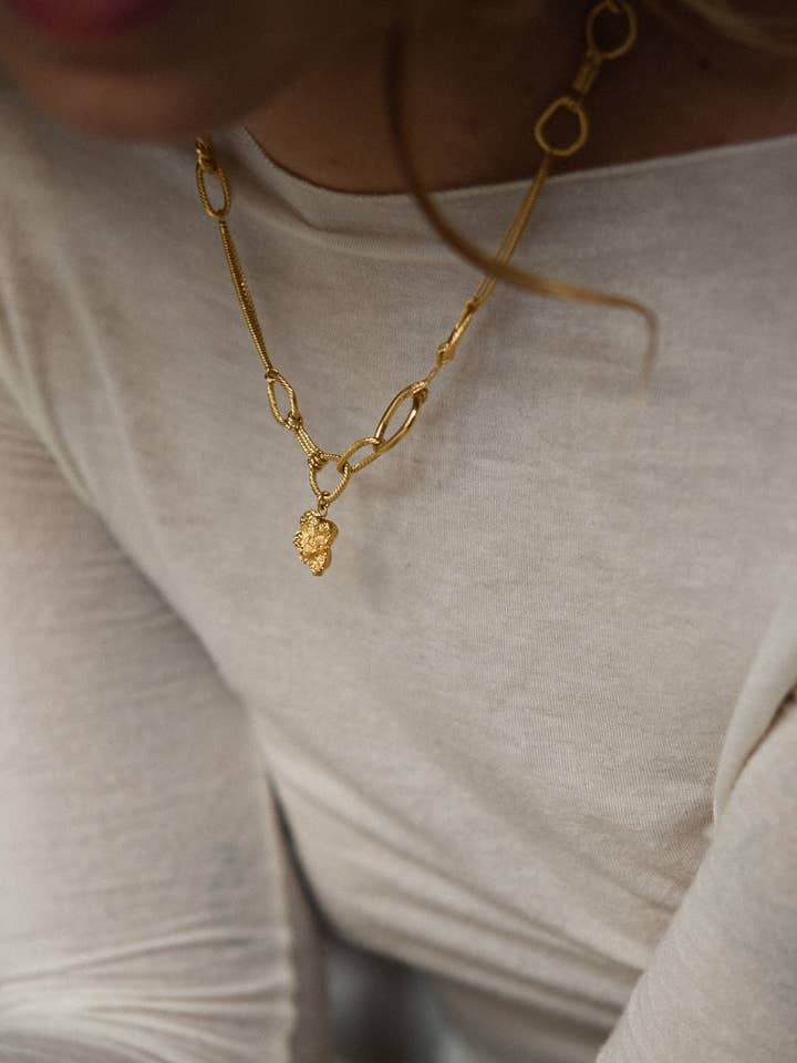 Maxi Sten Halskæde for engroshandel hos Judith Benita