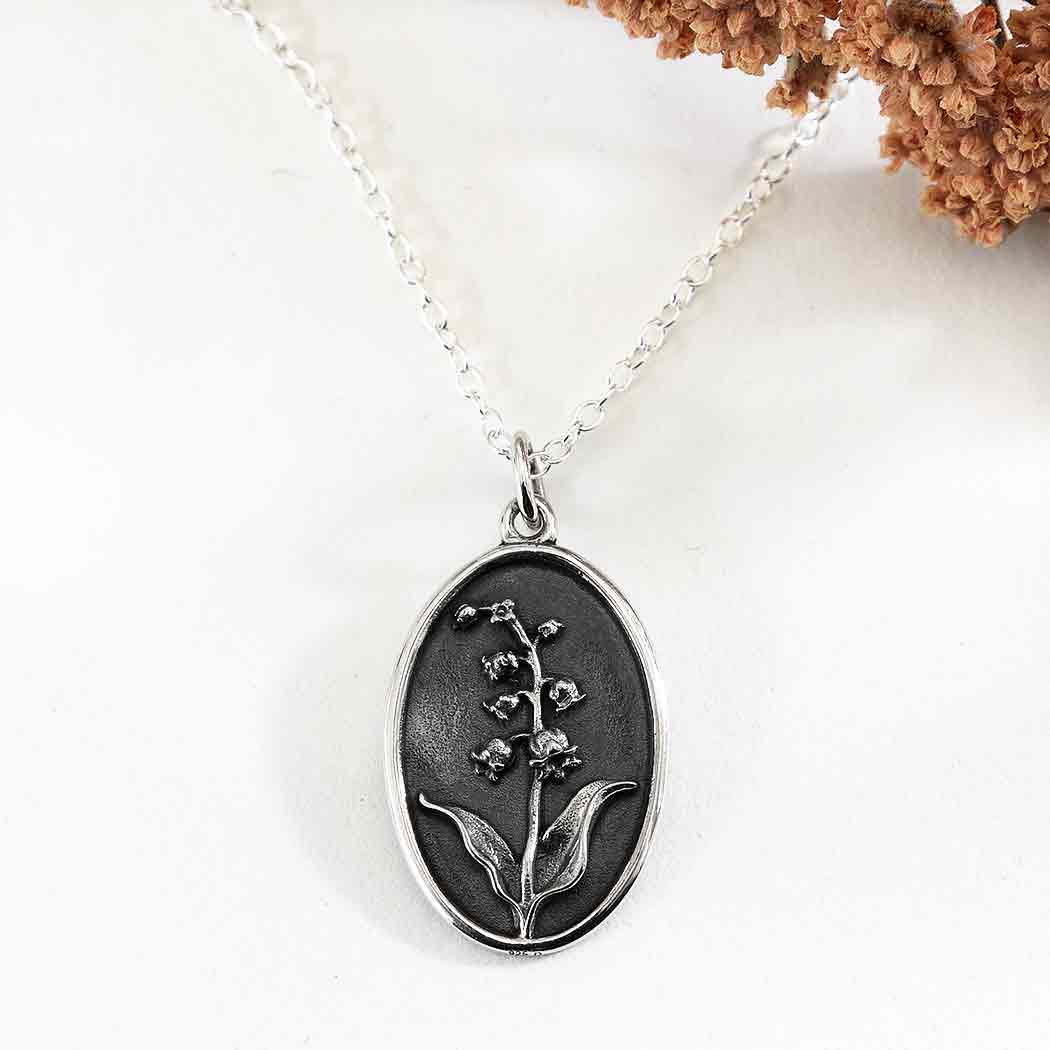 Nina Designs - Wholesale Pendant/Charm Necklace - Sterling Silver Birthflower Necklaces2