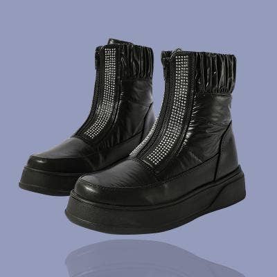 Sort lynlåsstøvler for engroshandel hos LAV-iSH/AIDANGUS PTY LTD