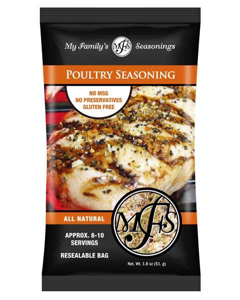 1.8 oz My Family's Hamburger Seasoning - My Family's Seasonings