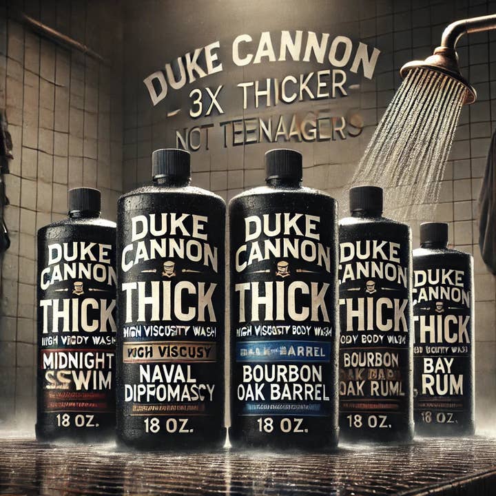 Passive Luxury - Wholesale Body Wash/Shower Gel - Men's - Duke Cannon THICK High Viscosity Body Wash