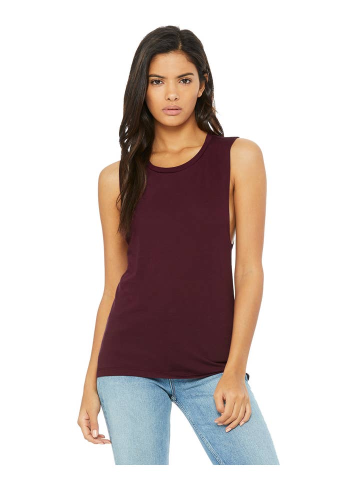 Total Apparel - Wholesale Tank Top - Women's - Bella Canvas Ladies' Flowy Scoop Muscle Tank | B88031