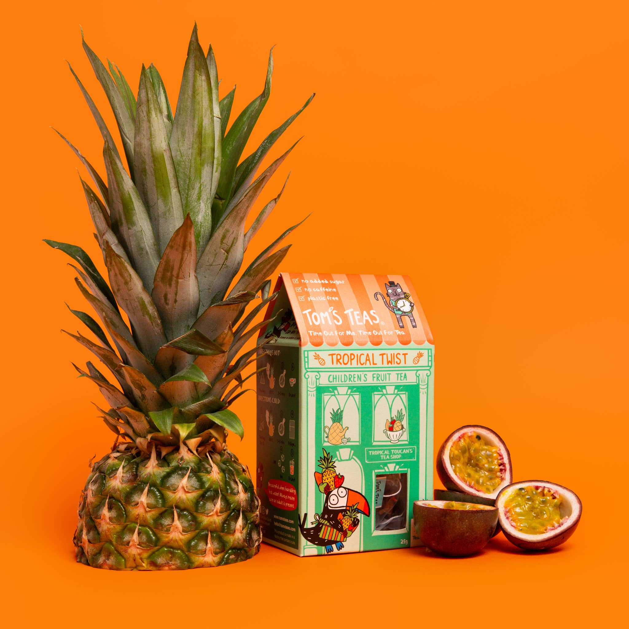 Tom's Teas – wholesale Health/detox tea – Tropical Twist - children's fruit tea2