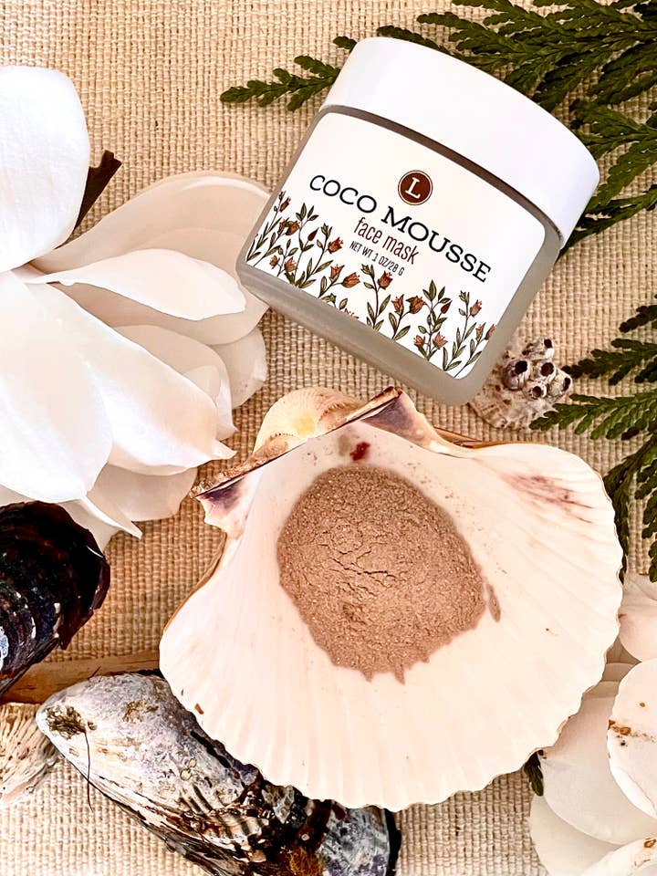 Coco Mousse Face Mask for wholesale by Liath Botanicals