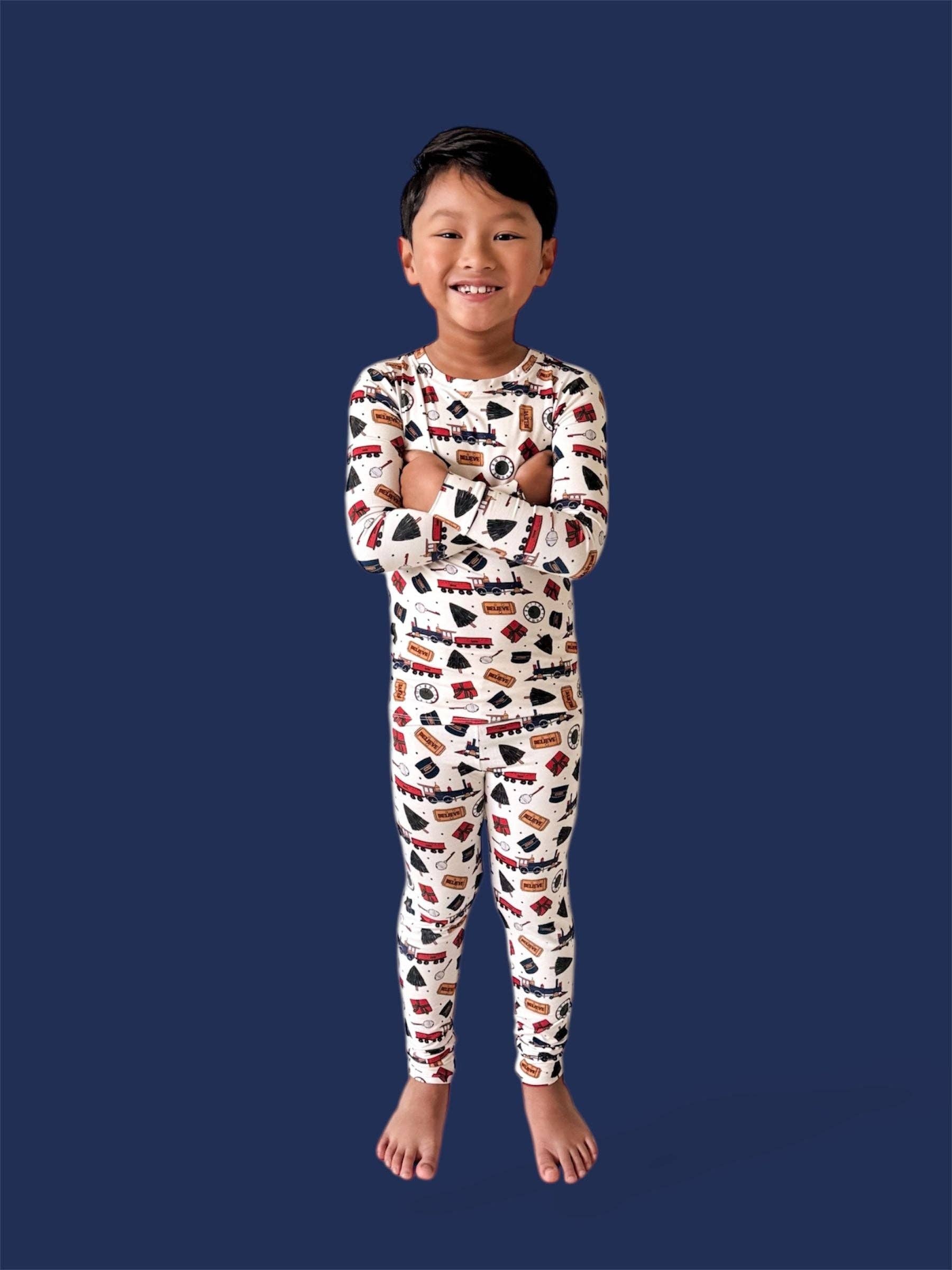 Dream Big Little Co. - Wholesale Sleepwear Set - Kids - POLAR MAGIC EXPRESS DREAM SET12