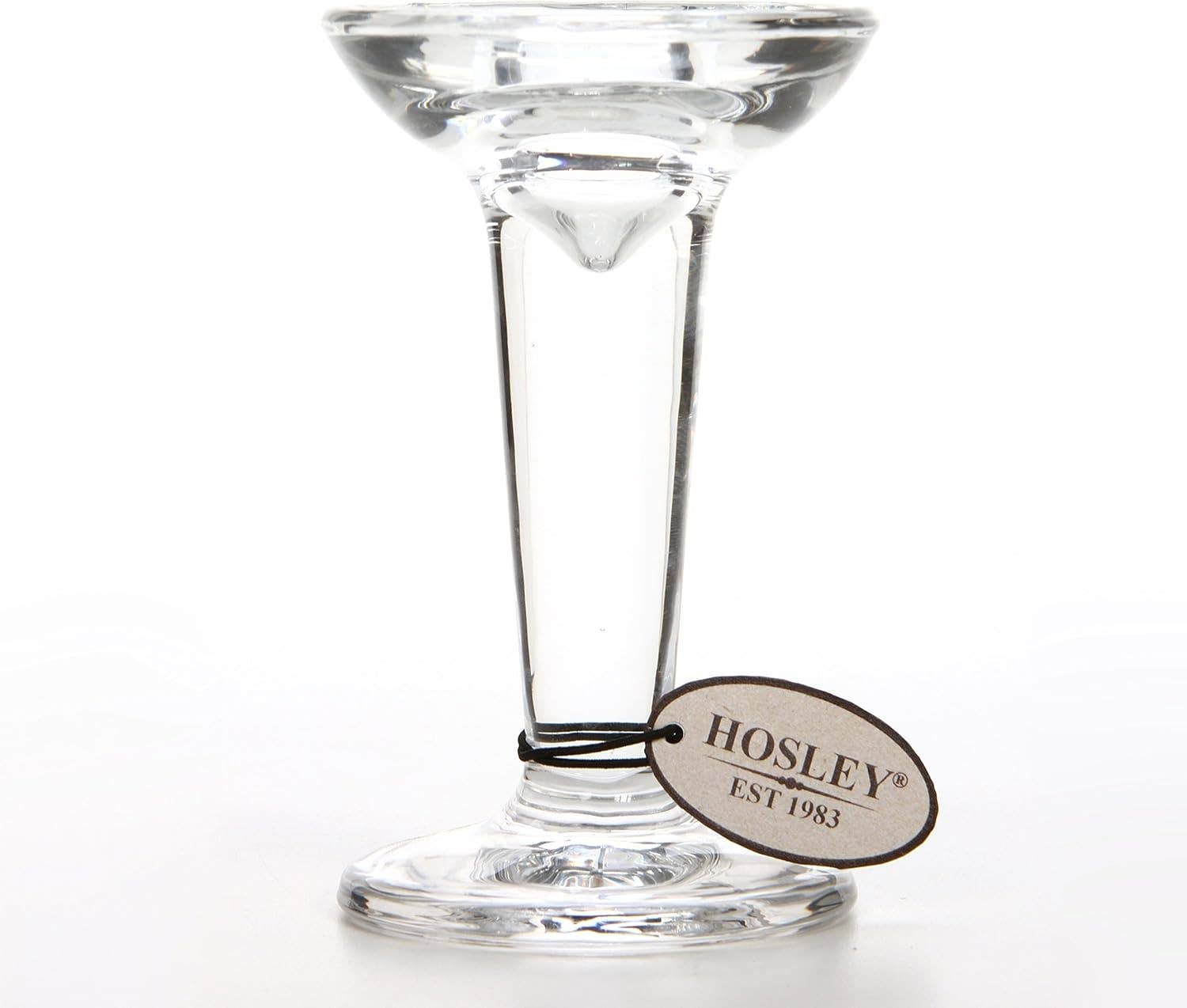 Hosley - Vente Bougeoirs - LOT DE 3 PORTE-CONIQUES EN VERRE Hosley®, 5,1 POUCES DE HAUTEUR8