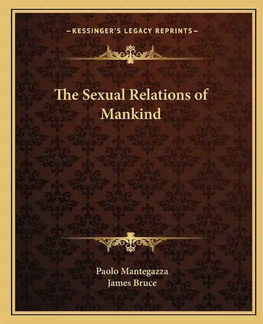 Books by splitShops - Wholesale Book - Adult - The Sexual Relations of Mankind - Paperback0