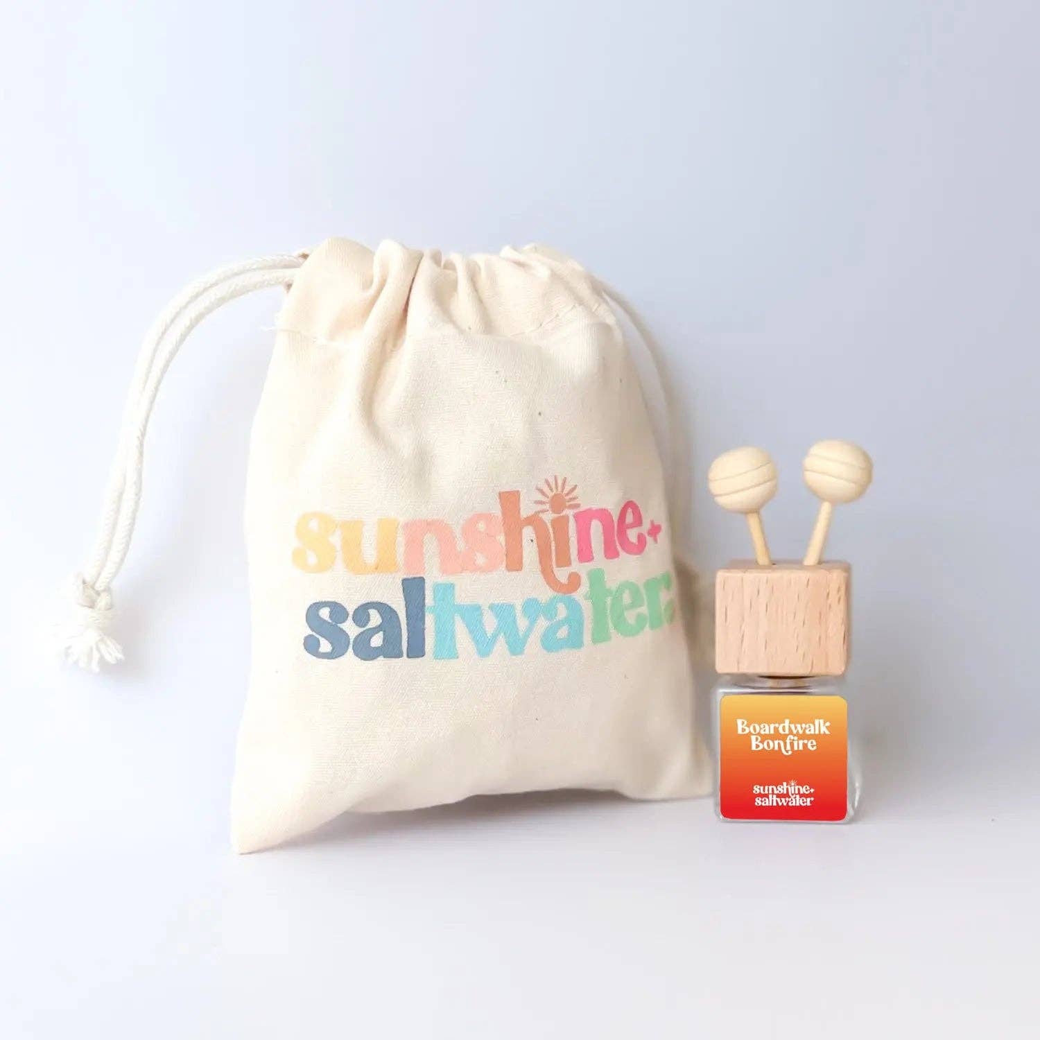 Sunshine + Saltwater - Wholesale Car Freshener - Unisex - Boardwalk Bonfire | Car Diffuser1