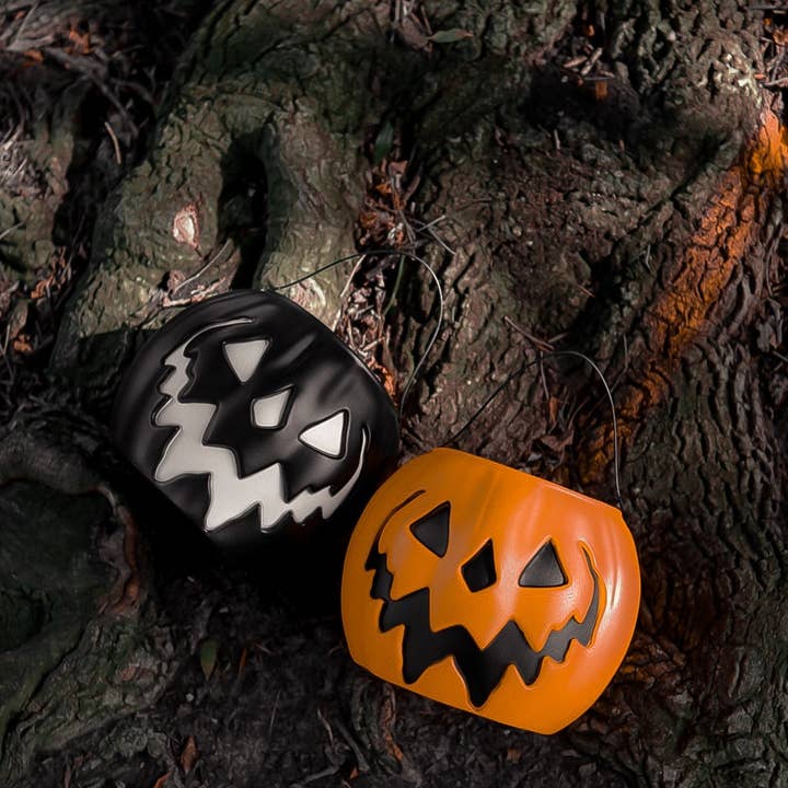 Lively Ghosts - Vendita all'ingrosso Secchi/Secchielli - Secchio per zucca Orange Haunted Hallows5