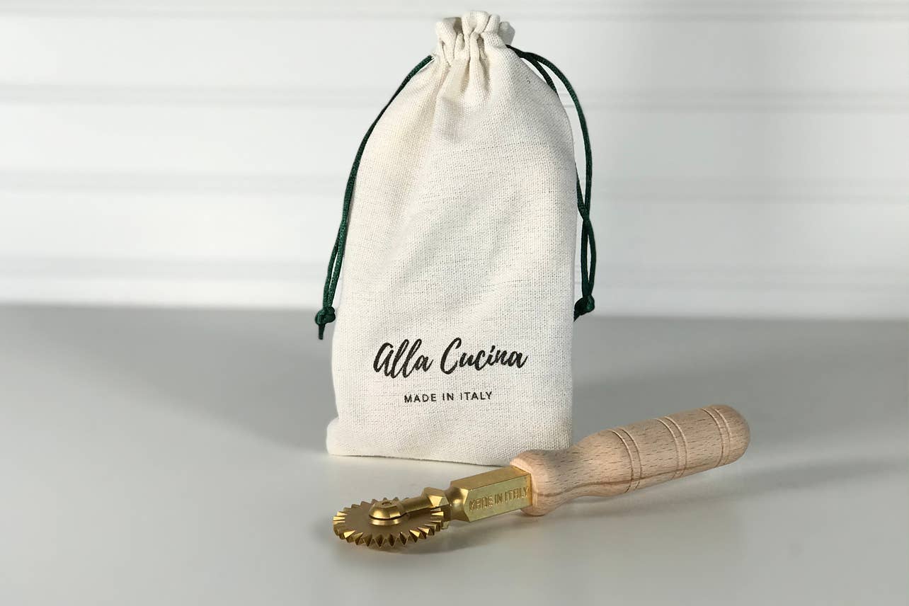 Verve Culture - Wholesale Kitchen Tool/Gadget - Italian Pasta Fluted Wheel Cutter4