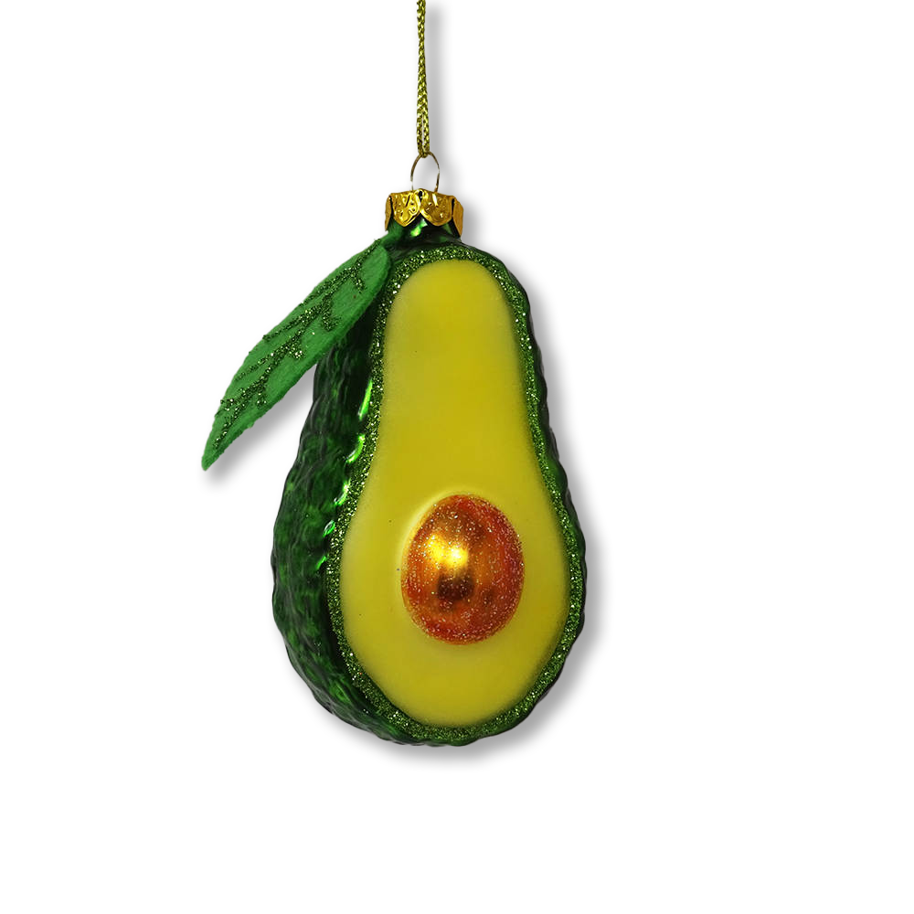 OrnamentallyYou - Wholesale Ornament - Avocado Glass Christmas Ornament2