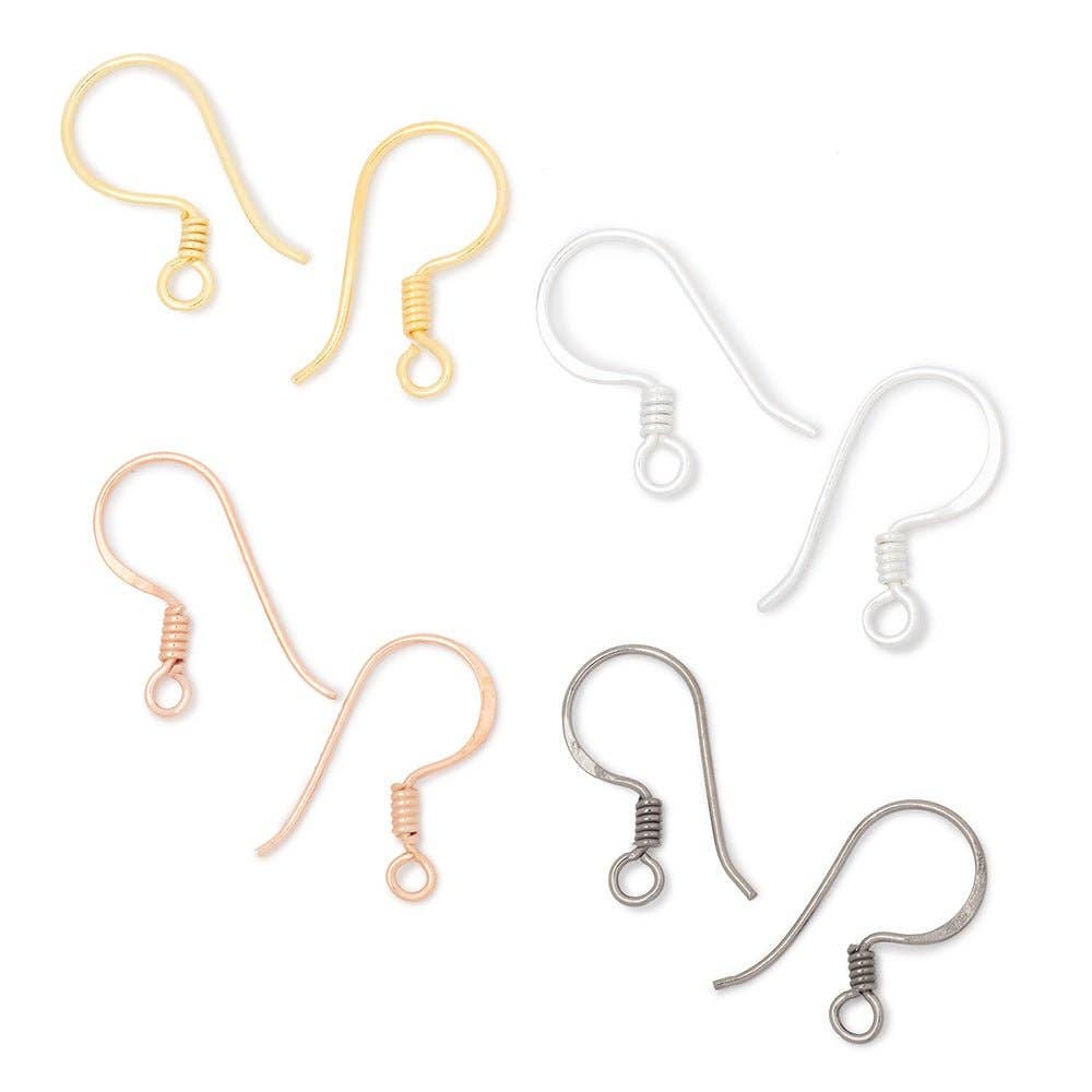 Beads of Cambay – Conjunto de joias por atacado – Fio de Orelha Enrolado de 17mm 10 peças4