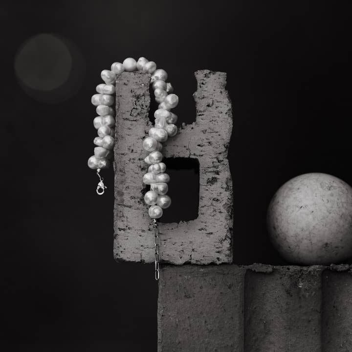 LA MAISON GISEL B. – Engroshandel Perlearmbånd – Rita armbånd med dobbelte perler og sten2