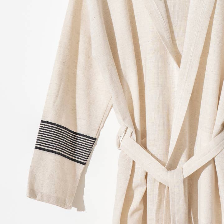 Kikoya - Wholesale Badjas - Dames - Lichte badjas van Turks katoenen linnen, sneldrogend3