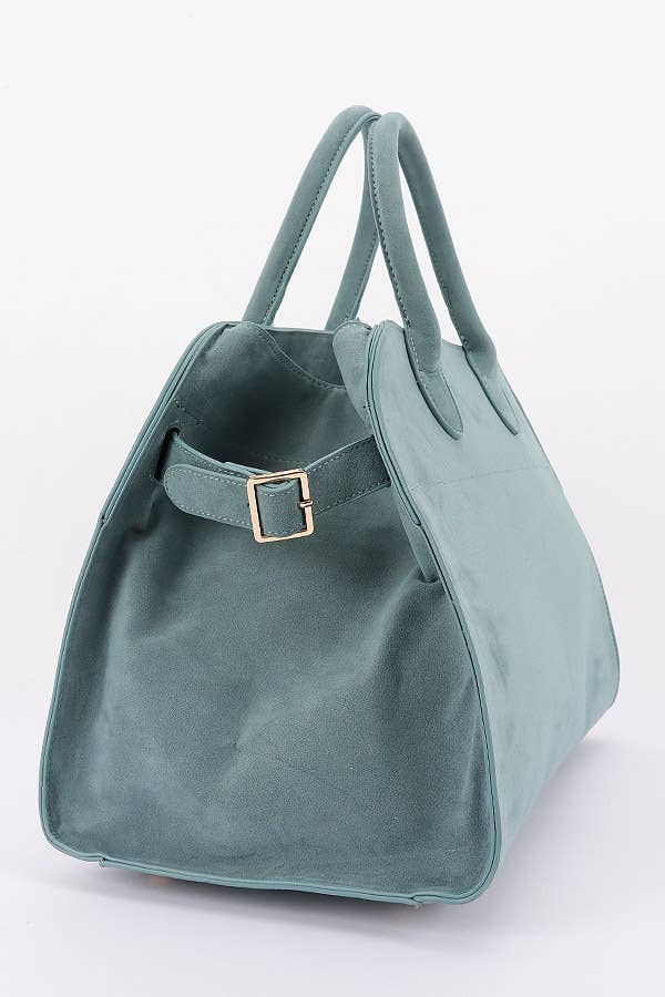 Shop Neighbors - Wholesale Tote Bag - Women's - Faux Suede Tote Bag4