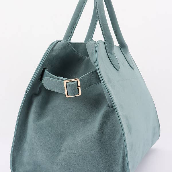 Shop Neighbors - Wholesale Tote Bag - Women's - Faux Suede Tote Bag4