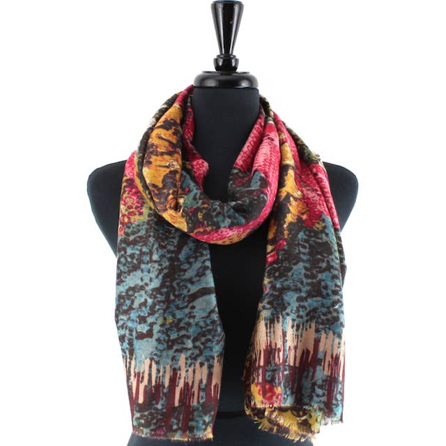 Pretty Persuasions – Cachecol - Mulher por atacado – S24200 Cachecol Blossom Gala6