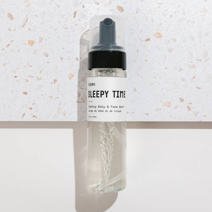 Søvnig tid | Skummende baby- og ansigtsvask for engroshandel hos K'pure Naturals