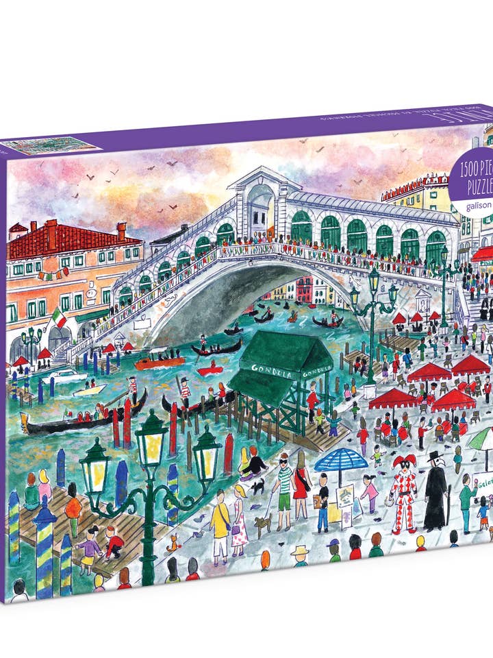 Michael Storrings Venice 1500 Piece Puzzle for wholesale by Chronicle Books