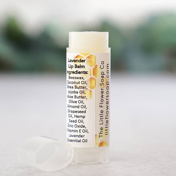 The Little Flower Soap Co - Wholesale Lip Balm - Sweet as can Bee lip Balm - Baby Shower favor1