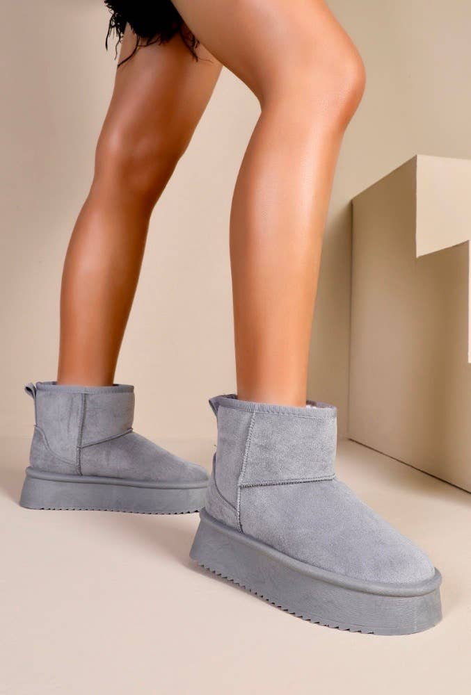 Joia Paris - Wholesale Booties - Women's - PU-13 high lined wedge boots9