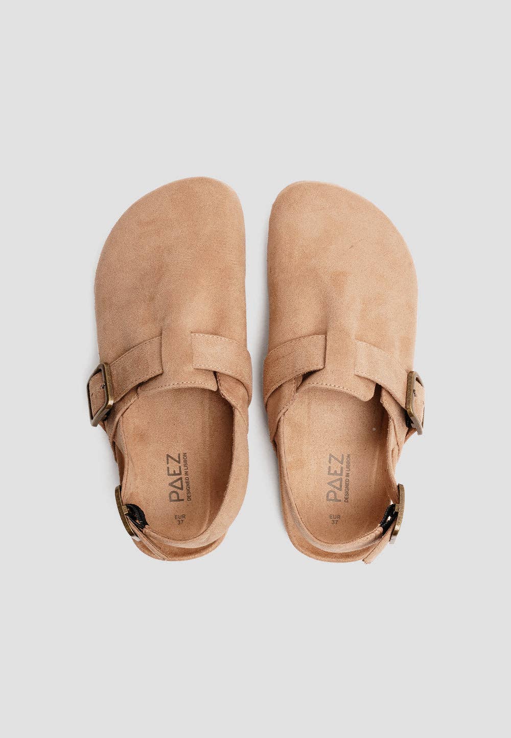 Paez - Wholesale Clogs - Women's - CLOG VEGAN SUEDE SAND1