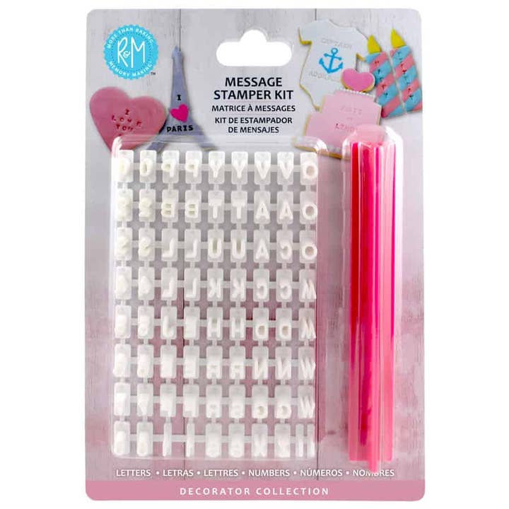 R&M International - Wholesale Craft Tool - Message Stamper Kit0