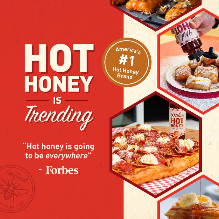 Mike's Hot Honey - Wholesale Honey - Mike's Hot Honey | Extra Hot | 6-pk | 12oz | Squeeze Bottle1