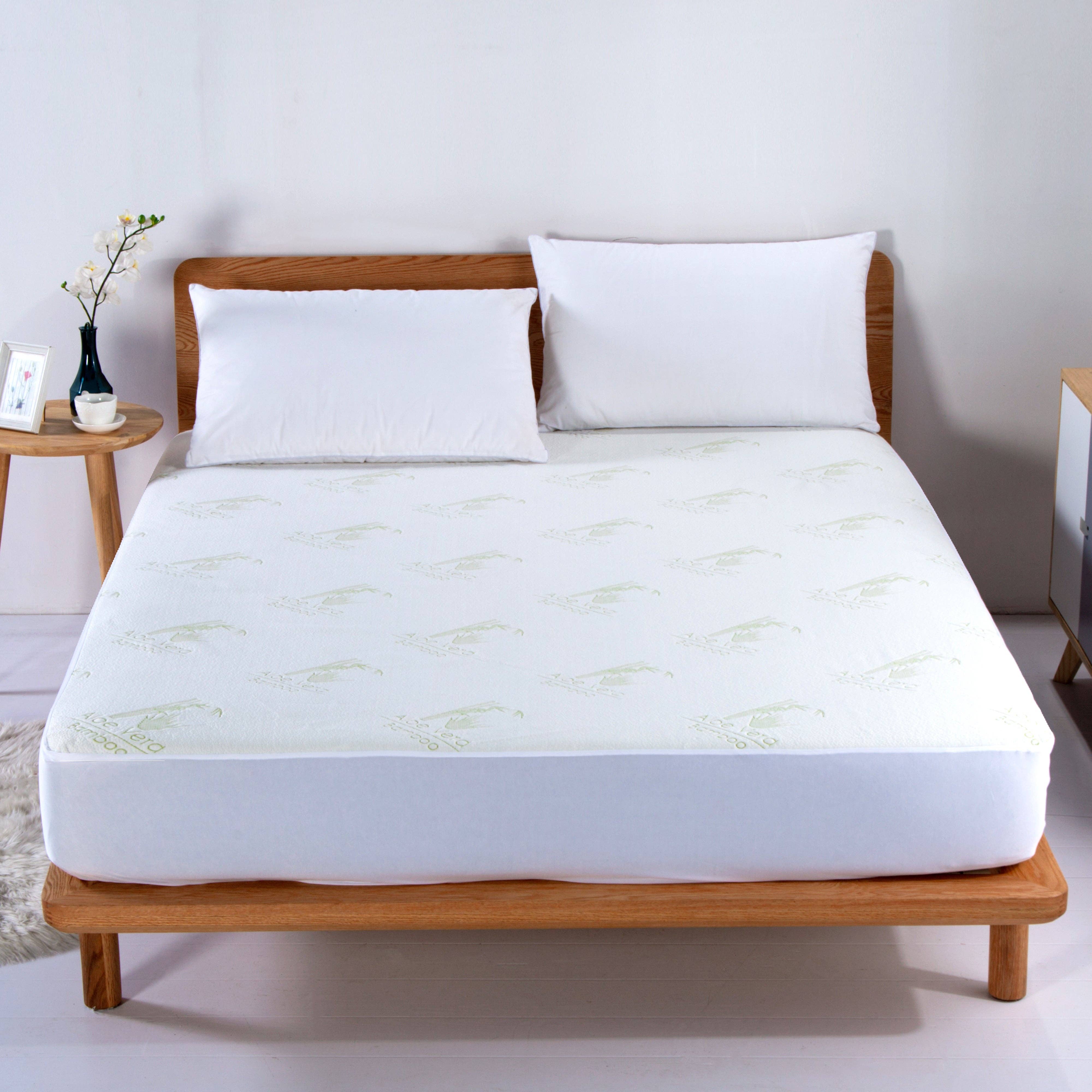 J&V TEXTILES - Wholesale Mattress Pad/Protector - Bamboo Mattress Protector - 4 Sizes!2