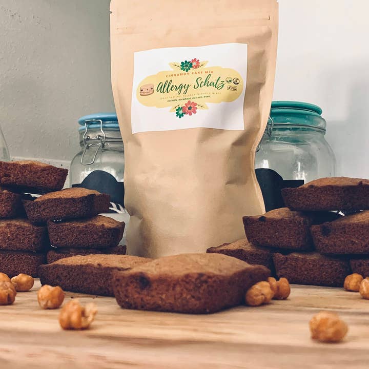 Allergy Schatz – wholesale Kakmix – Glutenfri Vegan kanel tårta