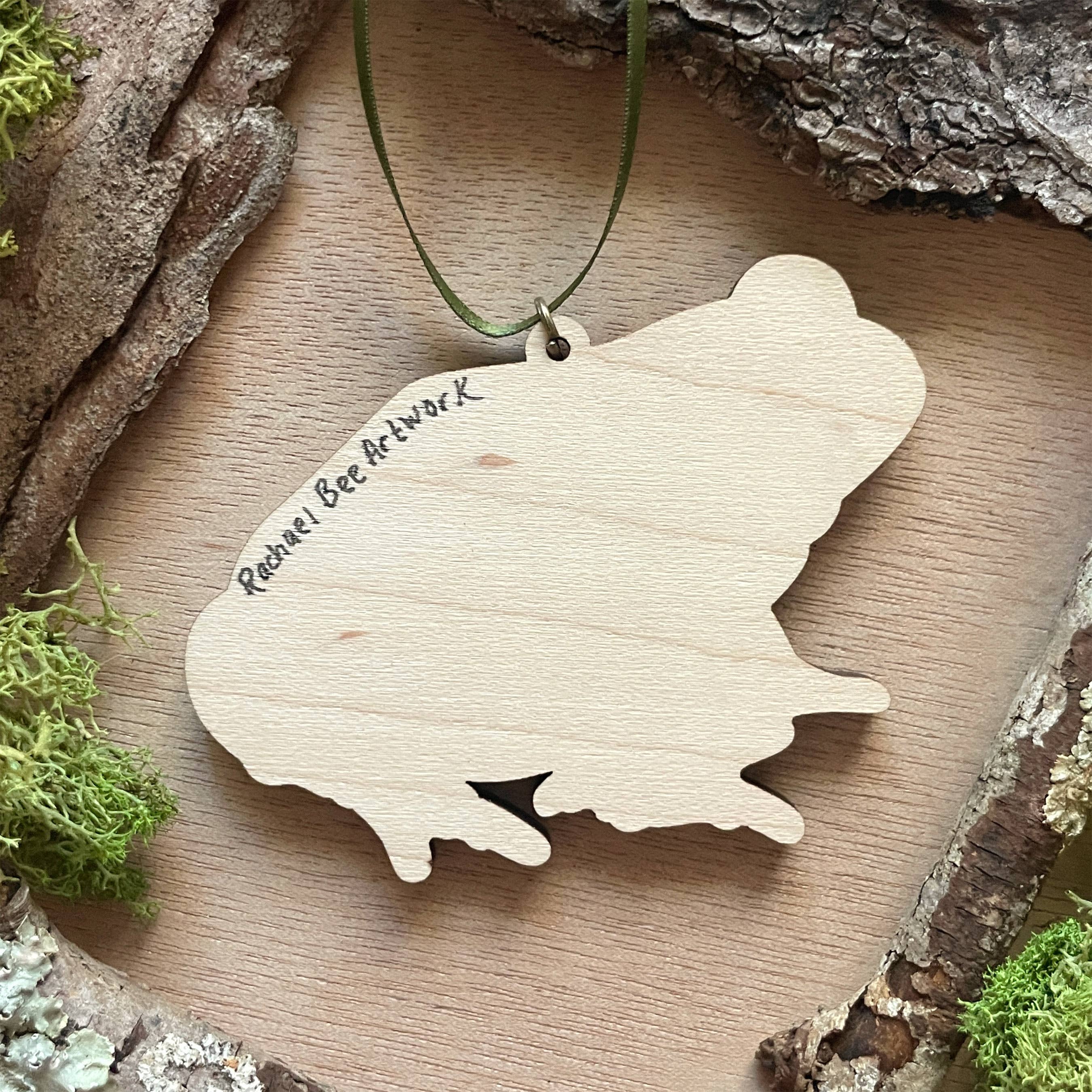 Rachael Bee Artwork - Wholesale Ornament - American Toad Ornament1