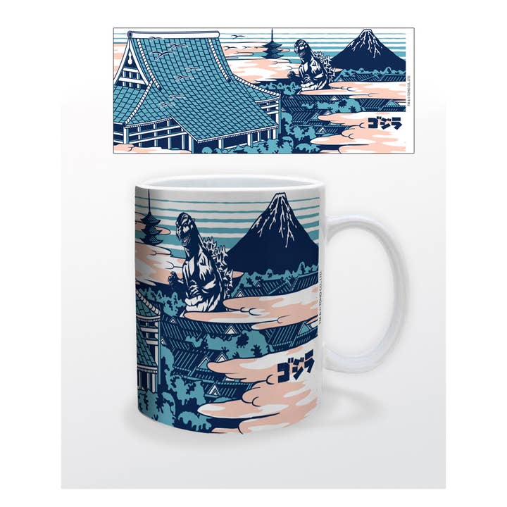 Pyramid America - Wholesale Coffee Mug - Godzilla - Clouds