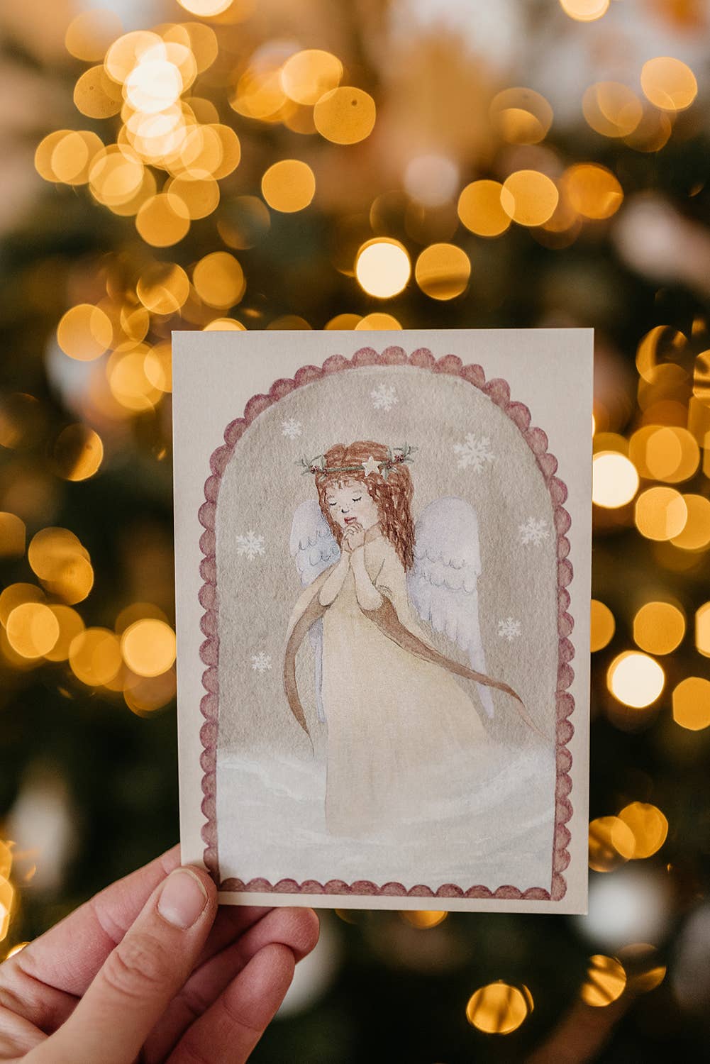 Appeloogje - Wholesale Everyday Greeting Card - Postcard angel4