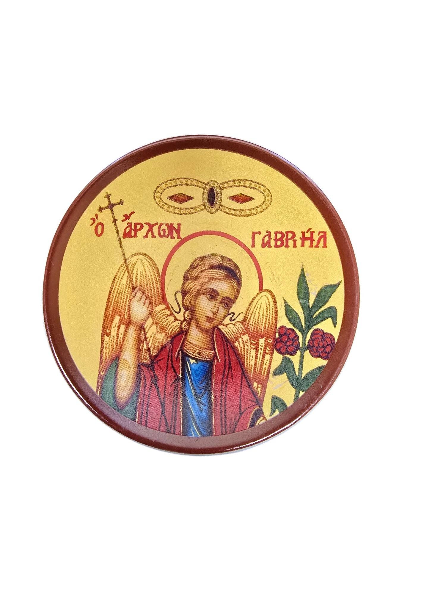 2 Greeks Inc – Großhandel Magnete – Orthodoxe byzantinische Ikonen-Keramikmagnete – Lebendig & Einzigartig5