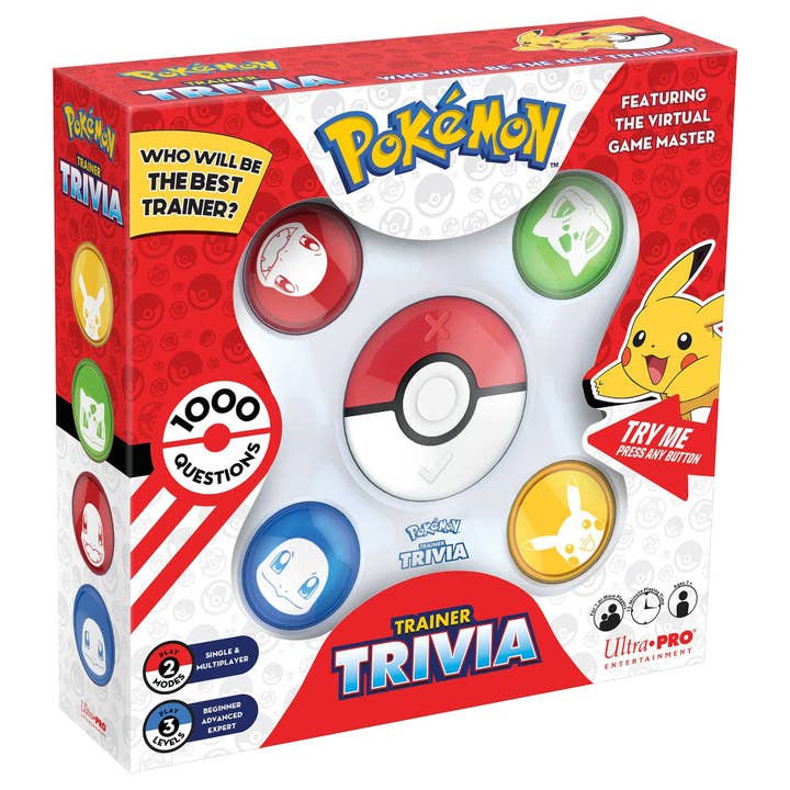 Ultra PRO Entertainment - Wholesale Card Game - Pokémon Trainer Trivia Game All Ages Toys Christmas Gift2