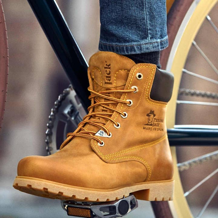 Panama Jack 03 C1 Mens Boots Tan Waterproof Leather Lace Up Hiking Ankle Chukka for wholesale on Faire