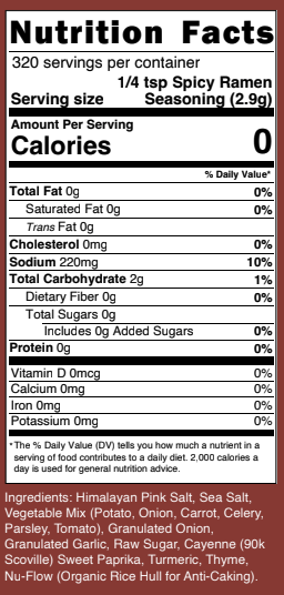 Clean Monday Meals - Vente Mélanges d'épices séchées - Assaisonnement épicé pour ramen7