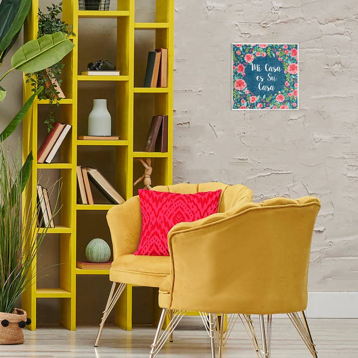 Stupell Industries – wholesale Wall decor – Kids & Baby – Su Casa Flores Rosas Wall Plaque Art1