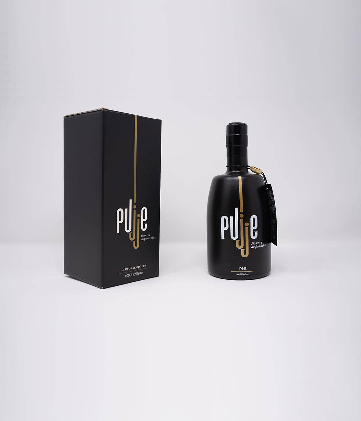 Olio Evo Pujje - Vente Huile d'olive - Pujje Rea huile d'olive extra vierge fruitée intense1