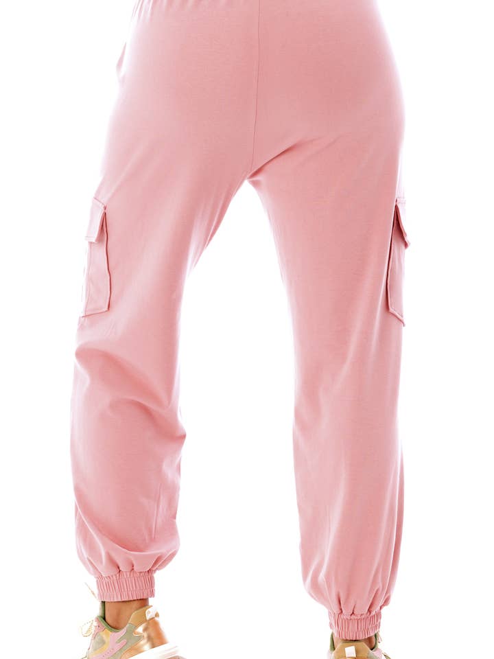 Jogger unisex con logo DM per la vendita all'ingrosso da parte di Dai Moda