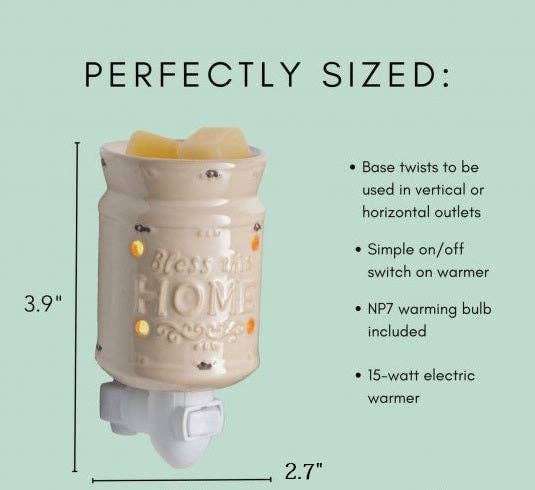 Starlight Wholesale LLC. - Wholesale Fragrance Warmer - Bless This Home Pluggable Fragrance Warmer1