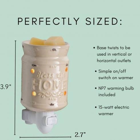 Starlight Wholesale LLC. - Wholesale Fragrance warmer - Bless This Home Pluggable Fragrance Warmer1